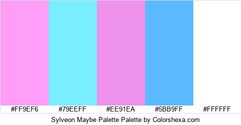 Sylveon Maybe Palette Colors Logo