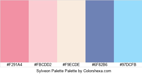 Sylveon Palette Colors Logo