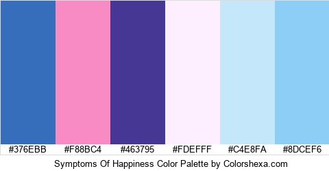 Symptoms Of Happiness Color Colors Logo