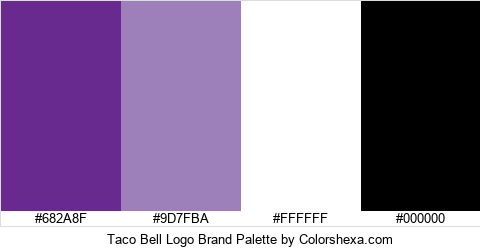 Taco Bell Logo Brand Colors Logo