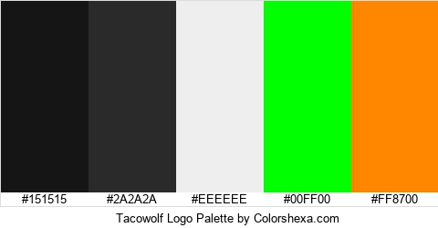 Tacowolf Logo Colors Logo
