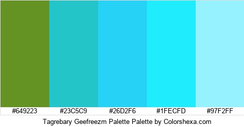 Tagrebary Geefreezm Palette Colors Logo
