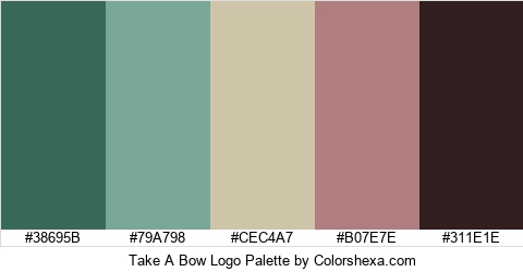 Take A Bow Logo Colors Logo