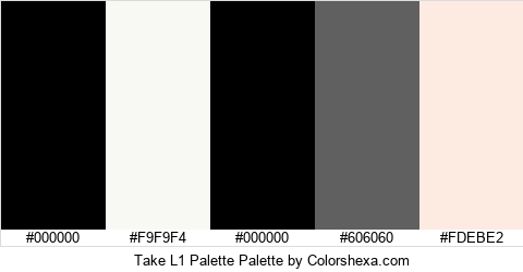 Take L1 Palette Colors Logo