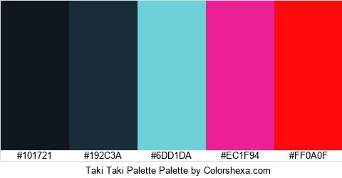 Taki Taki Palette Colors Logo