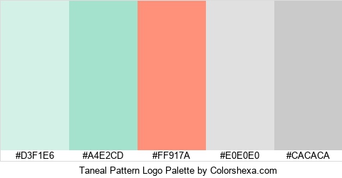 Taneal Pattern Logo Colors Logo