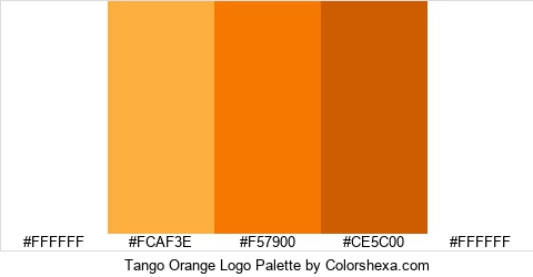 Tango Orange Logo Colors Logo