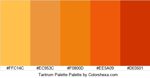 Tantrum Palette Colors Logo