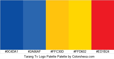 Tarang Tv Logo Palette Colors Logo
