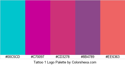 Tattoo 1 Logo Colors Logo