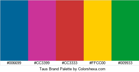 Taus Brand Colors Logo