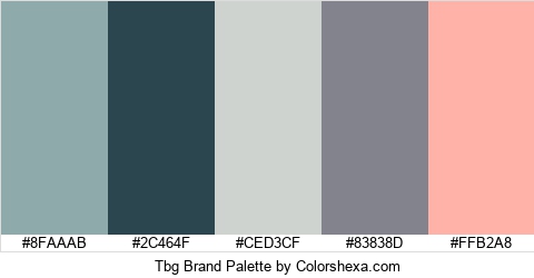 Tbg Brand Colors Logo