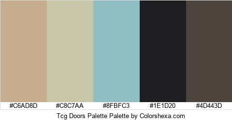 Tcg Doors Palette Colors Logo