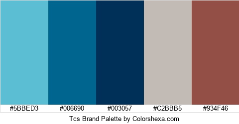 Tcs Brand Colors Logo