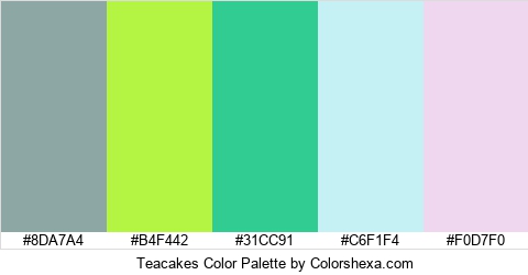 Teacakes Color Colors Logo