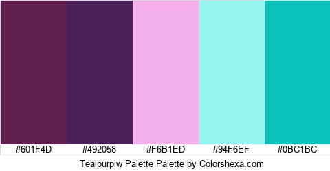 Tealpurplw Palette Colors Logo