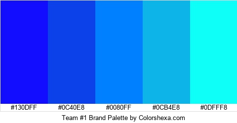 Team #1 Brand Colors Logo