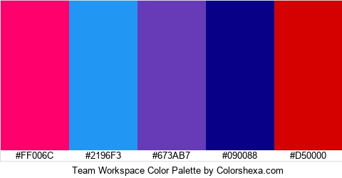 Team Workspace Color Colors Logo