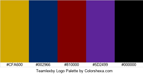 Teamlexby Logo Colors Logo