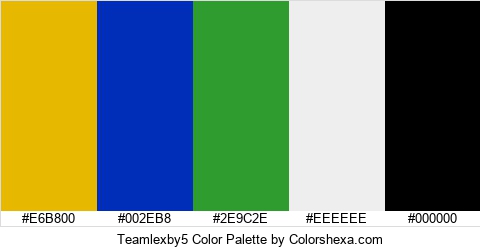 Teamlexby5 Color Colors Logo
