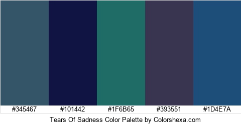 Tears Of Sadness Color Colors Logo