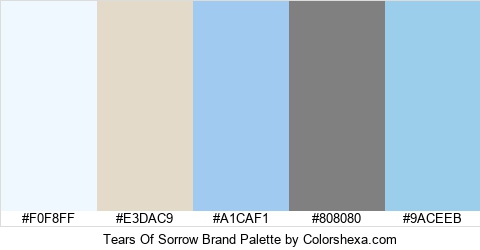 Tears Of Sorrow Brand Colors Logo
