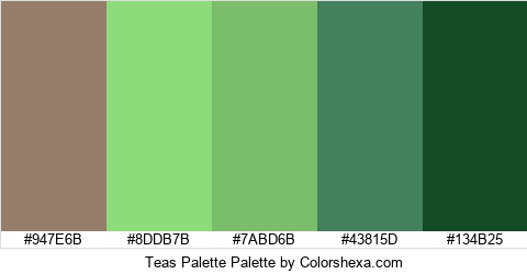 Teas Palette Colors Logo