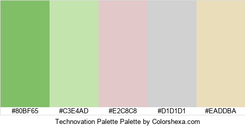 Technovation Palette Colors Logo
