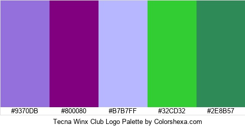 Tecna Winx Club Logo Colors Logo