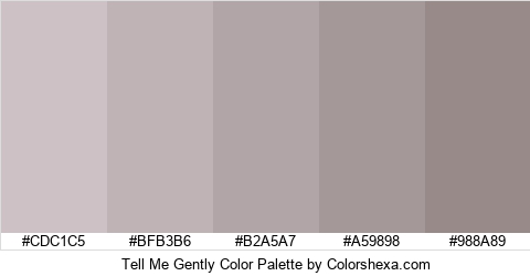 Tell Me Gently Color Colors Logo