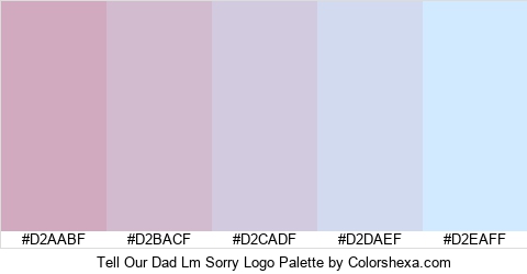 Tell Our Dad Lm Sorry Logo Colors Logo