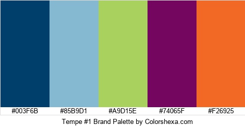 Tempe #1 Brand Colors Logo