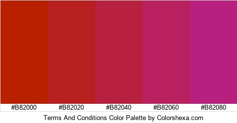 Terms And Conditions Color Colors Logo