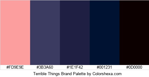 Terrible Things Brand Colors Logo