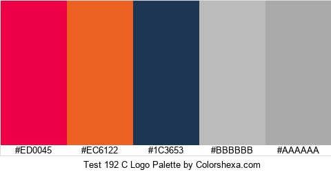 Test 192 C Logo Colors Logo