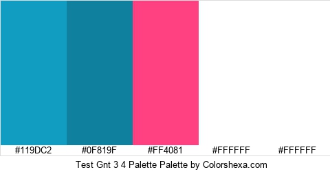 Test Gnt 3 4 Palette Colors Logo