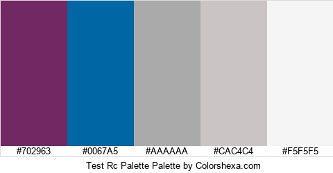 Test Rc Palette Colors Logo