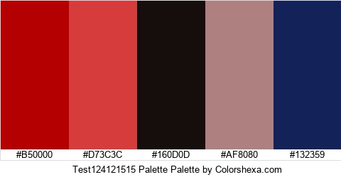 Test124121515 Palette Colors Logo