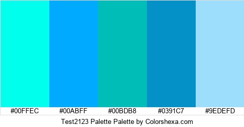 Test2123 Palette Colors Logo
