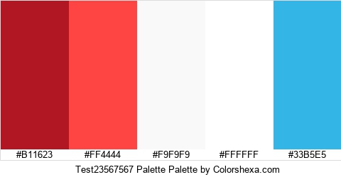 Test23567567 Palette Colors Logo