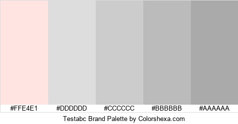Testabc Brand Colors Logo