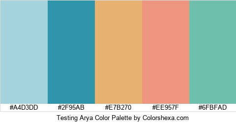 Testing Arya Color Colors Logo