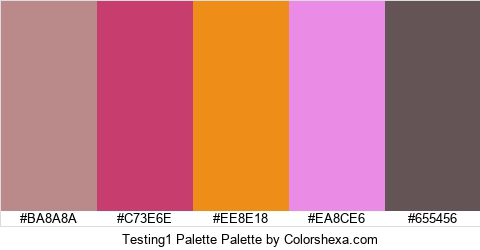 Testing1 Palette Colors Logo
