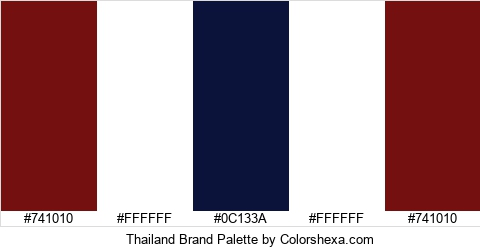 Thailand Brand Colors Logo
