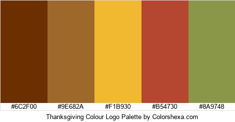 Thanksgiving Colour Logo Colors Logo