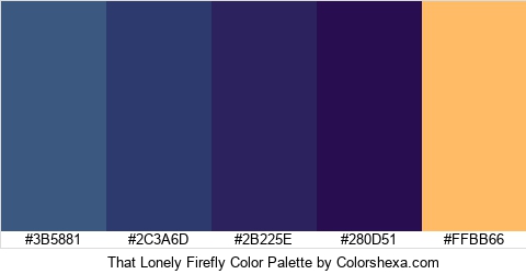That Lonely Firefly Color Colors Logo