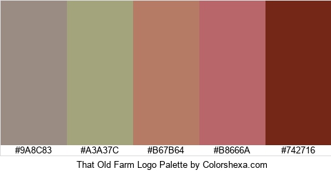 That Old Farm Logo Colors Logo