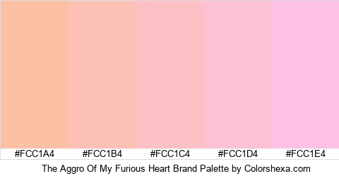 The Aggro Of My Furious Heart Brand Colors Logo