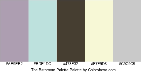 The Bathroom Palette Colors Logo