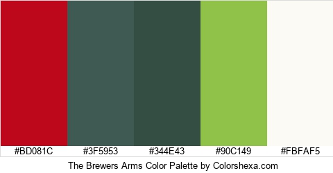 The Brewers Arms Color Colors Logo